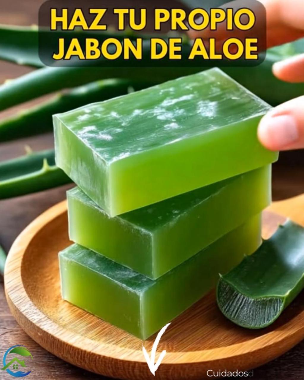🧼 ¡Aprende a Hacer Jabón de Aloe Vera Casero! 🌿 Una Joya Natural para tu Piel 💚