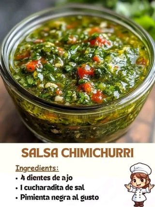 «¡Delicia Instantánea! Aprende a Preparar un Chimichurri de Chef en Tan Solo 4 Pasos»