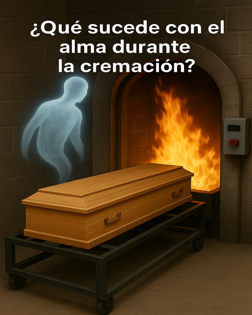 🔥✨ ¿Qué sucede con el alma cuando el cuerpo es cremado?