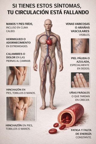 ¿Sientes tus Piernas ó Brazos Palpitar?, Usted podría estar sufriendo de una Mala Circulación. Pruebe estos consejos
