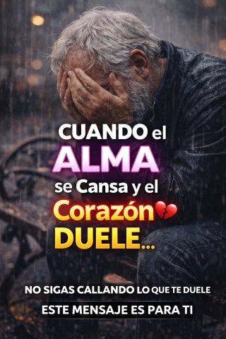 💔✨ Cuando el ALMA se Cansa y el Corazón DUELE… Este Mensaje es Para Ti ✨💔