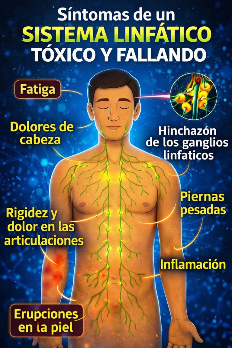 💧¡ALERTA! Síntomas de que tu Sistema Linfático Está Intoxicado y Cómo Desintoxicarlo NATURALMENTE 🌿