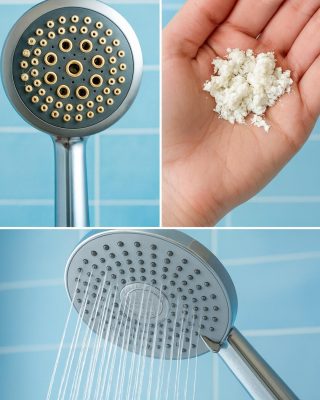 ¿Ducha llena de cal? Eliminarla es muy sencillo: tienes todo lo que necesitas en la cocina