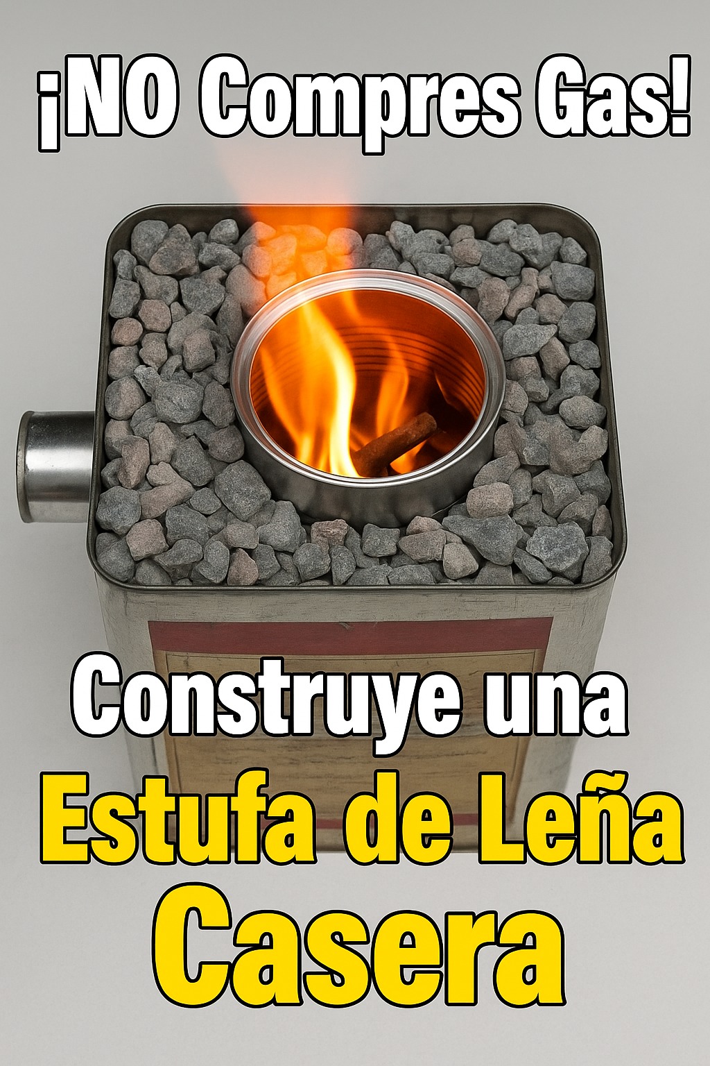 🔥 ¡NO Compres Más Gas! Así Puedes Cocinar GRATIS con Esta Estufa de Leña Casera 💥🌿