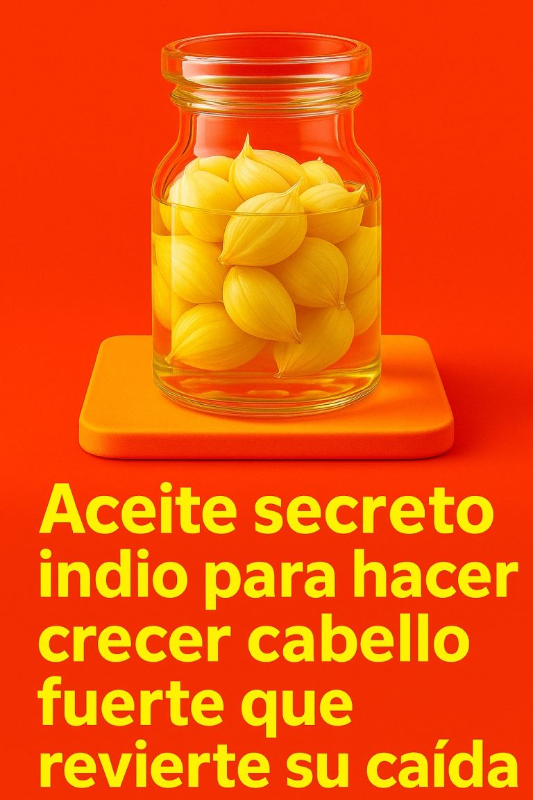 🧄 Aceite de Ajo Casero para el Cabello: ¡Tu Nueva Fórmula Mágica para una Melena Larga, Fuerte y Brillante! ✨💇♀️🌿