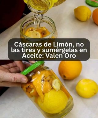 Cáscaras de Limón en Aceite: Una preparación milenaria