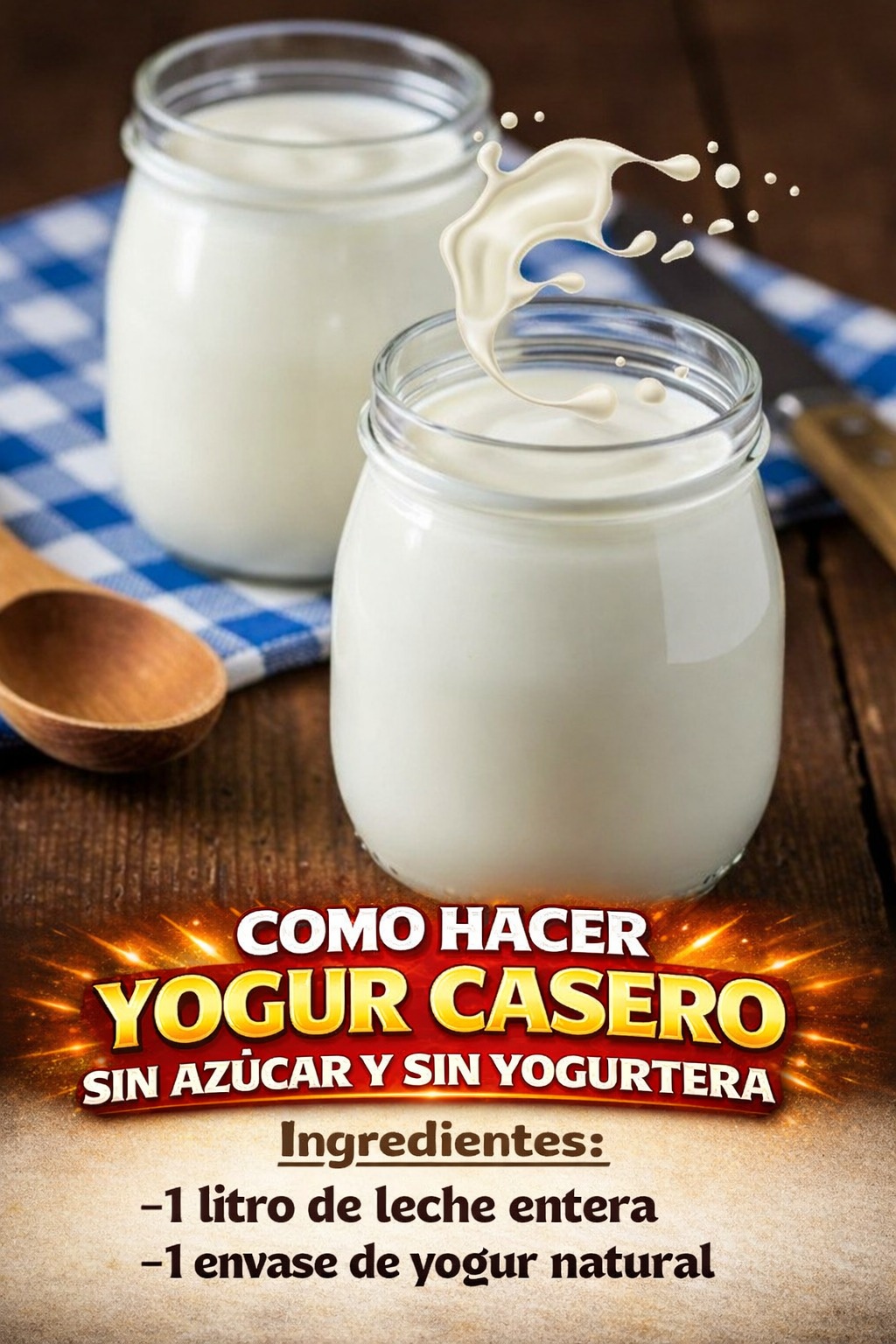 Yogur griego casero: Cremoso y delicioso en pocos pasos