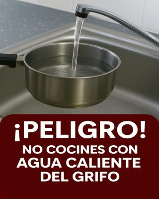 🚱 ¿Por Qué Nunca Debes Cocinar con Agua Caliente del Grifo? Descubre los Riesgos para Tu Salud y Tu Cocina 🧠🍽️