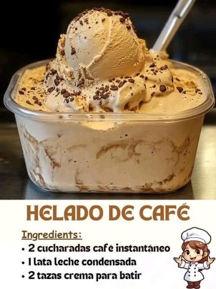 ¡Helado de Café Casero! Cremosidad y Sabor en Cada Cucharada