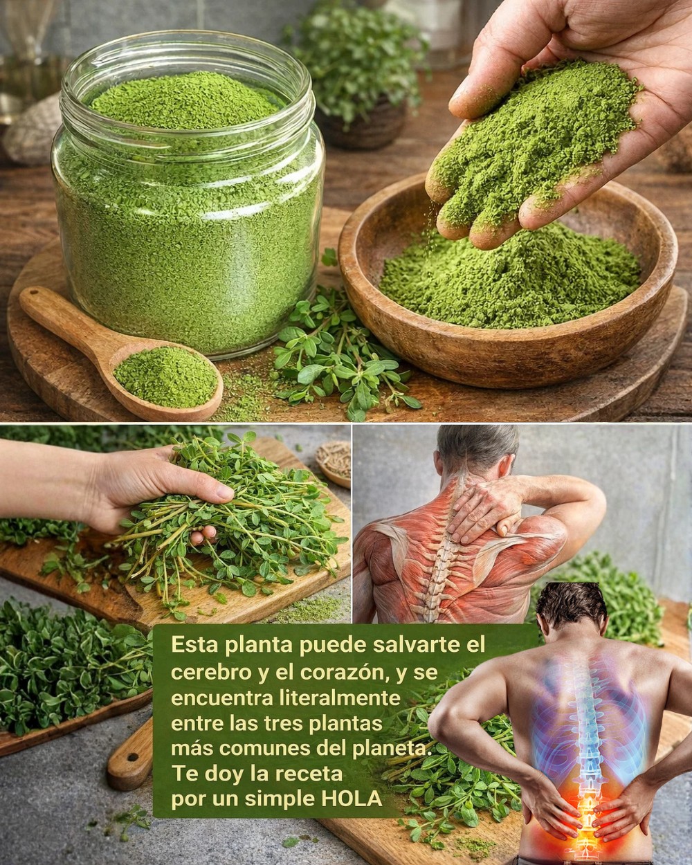 ¡Verdolaga la planta milagrosa!