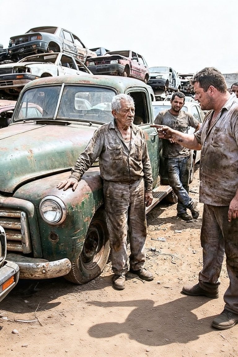 ¿180 PESOS POR ESO? Todos rieron en el yonke.GMC 1946 restaurada vale lo que ellos ganan en 3 años…
