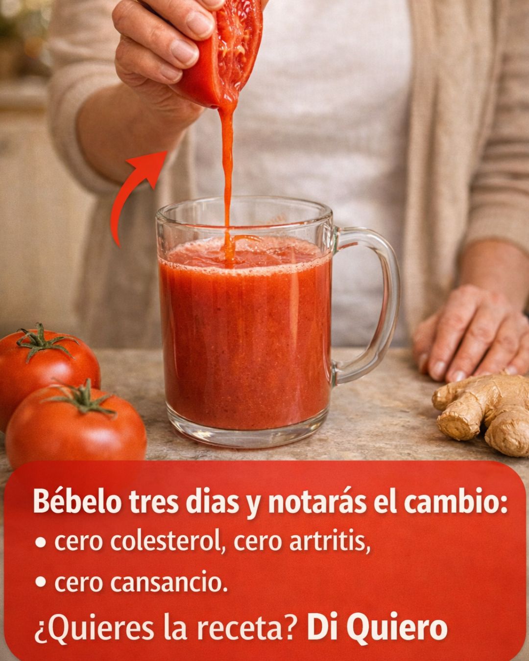 Bebida cero colesterol y cero inflamación: