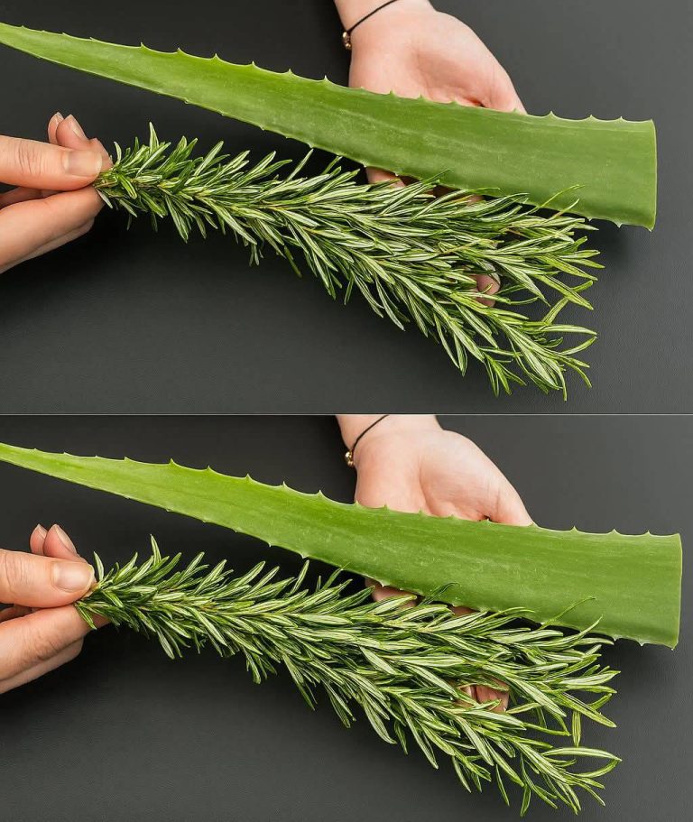 Tónico de Aloe Vera y Romero para Frenar la Caída del Cabello y Hacerlo volver a Crecer