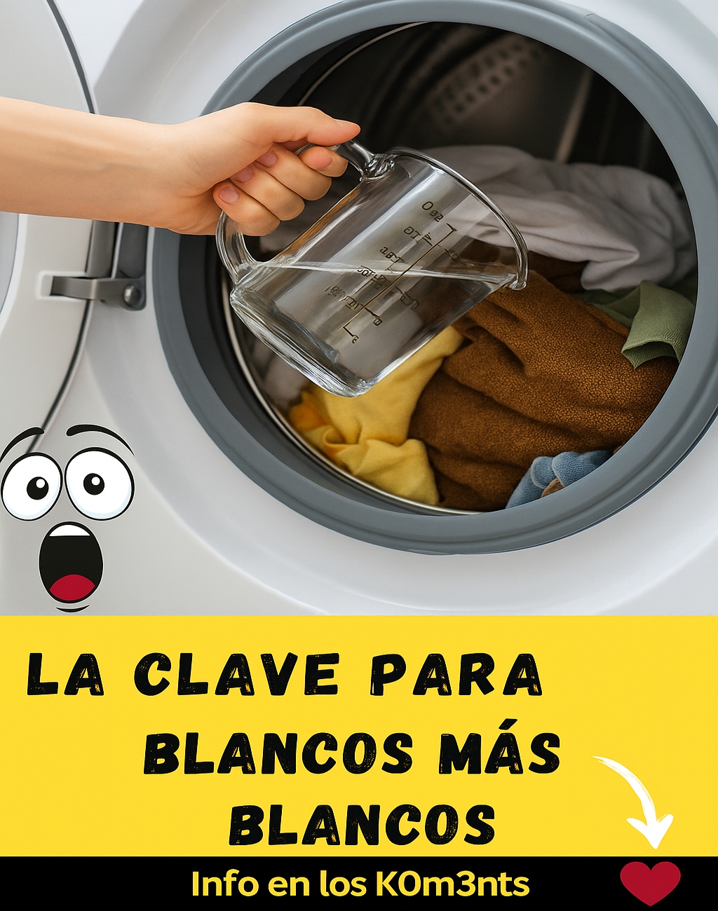 El Vinagre es la clave para obtener blancos más blancos y Toallas más suaves, pero la mayoría lo usa mal. Esta es la forma correcta de usarlo