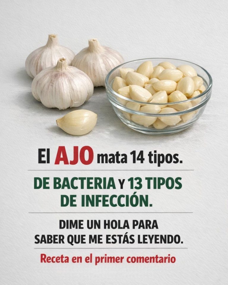 El ajo elimina 14 tipos de bacterias y 13 infecciones: el antibiótico natural más poderoso