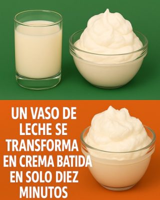 Transforma la leche en una crema batida suave y deliciosa: ideal para tus postres 🍓