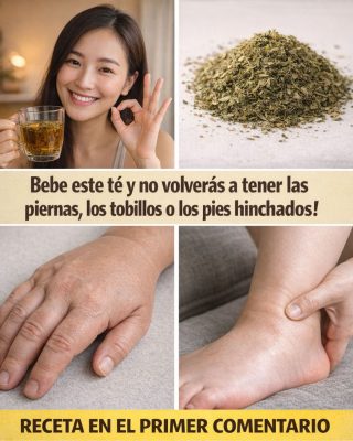 Infusión Natural Para Reducir Hinchazón en Piernas y Tobillos