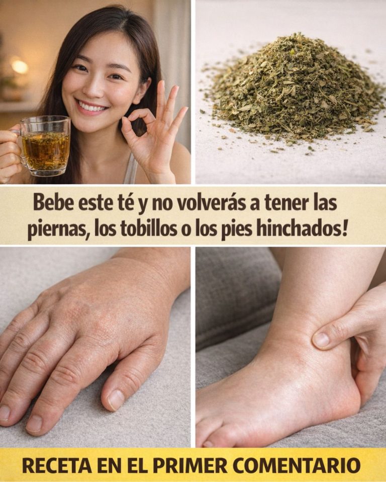 Infusión Natural Para Reducir Hinchazón en Piernas y Tobillos