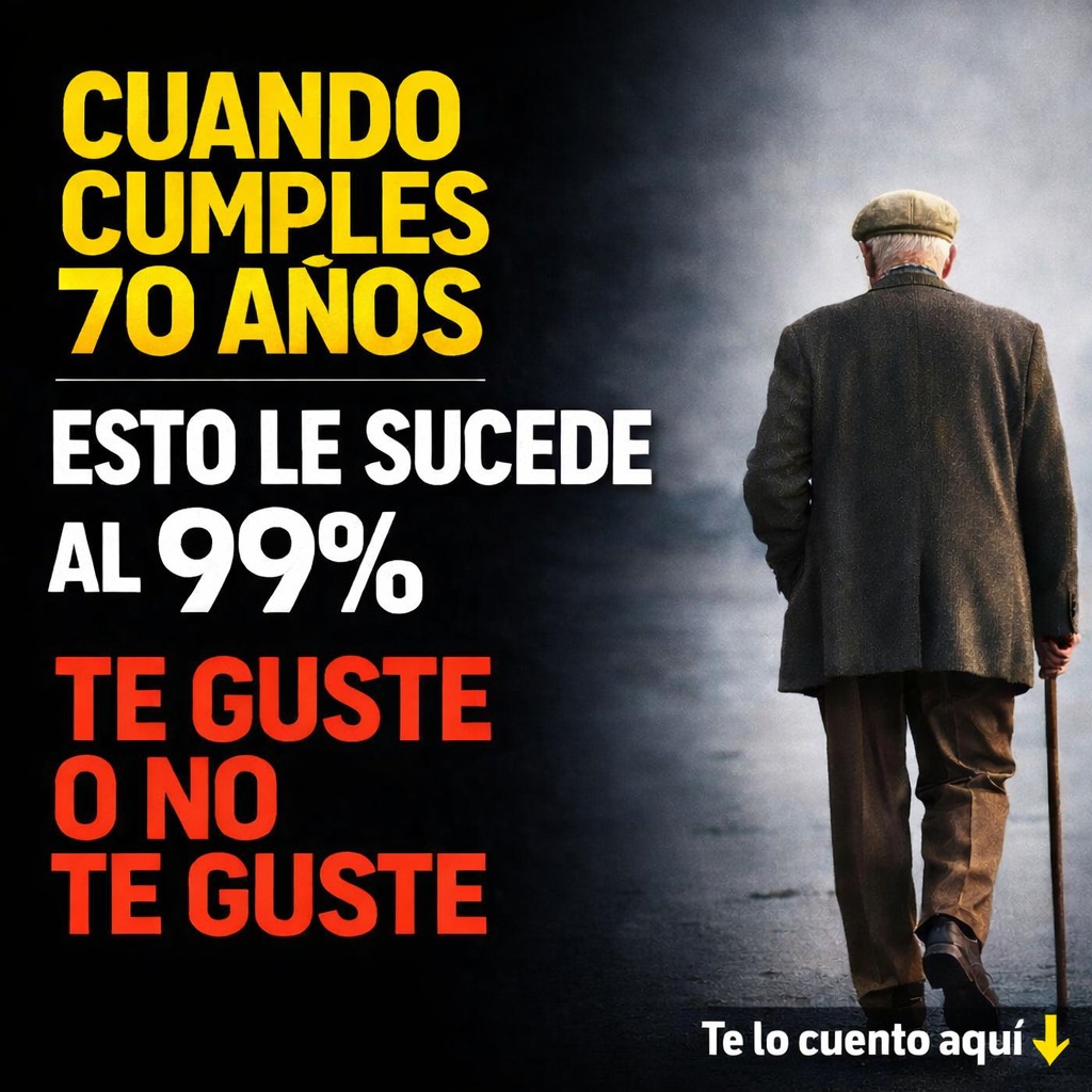 🧠 Lo que los médicos no te dirán: cuando cumples 70, esto le ocurre al 99%