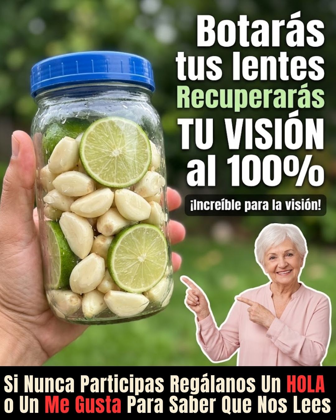 El remedio casero que fortalece tu visión y limpia tus ojos desde adentro