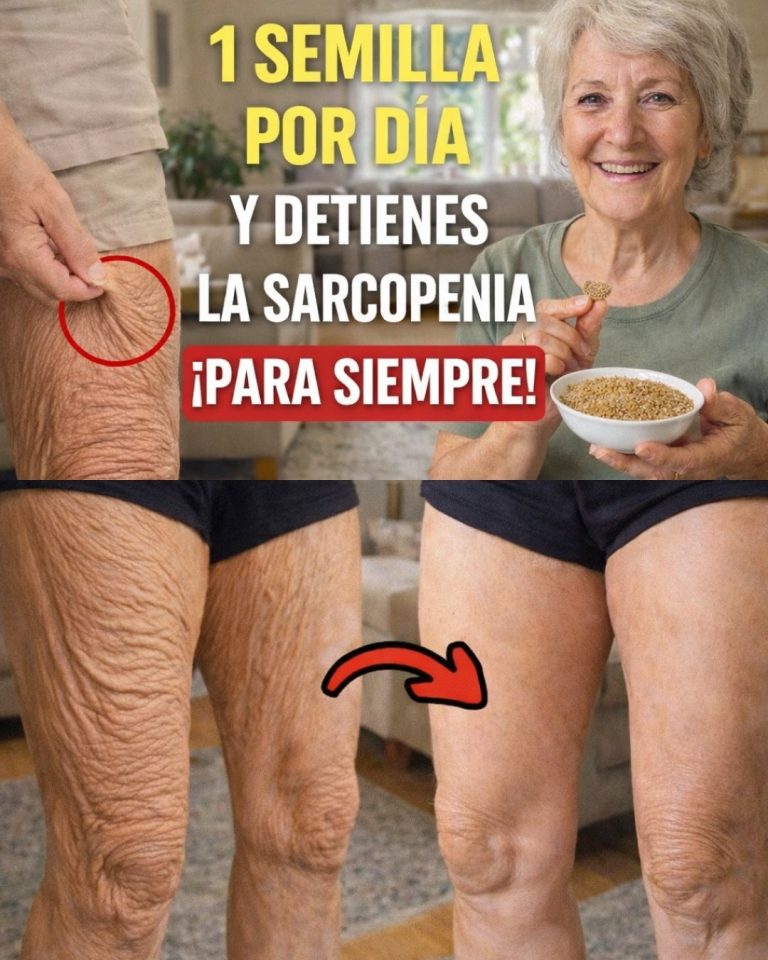 ESTA SEMILLA DETIENE LA PERDIDA DE MASA MUSCULAR