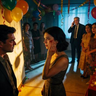 Mi esposo me golpeó en la fiesta, pero mi padre bloqueó las cuentas de su familia…