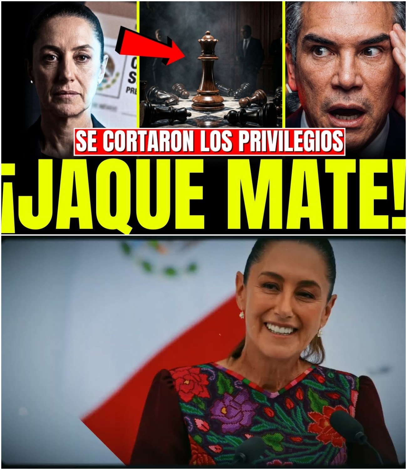 SHEINBAUM se Puso en la BOLETA de 2027… y lo que Aprobó Antes le DESTRUYÓ el Juego a ALITO MORENO
