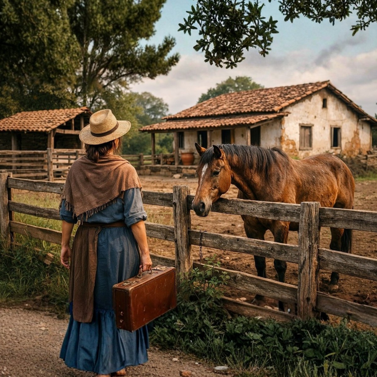 Traicionada y humillada, compra una granja con un caballo cansado… Empieza de nuevo y decide no rendirse.