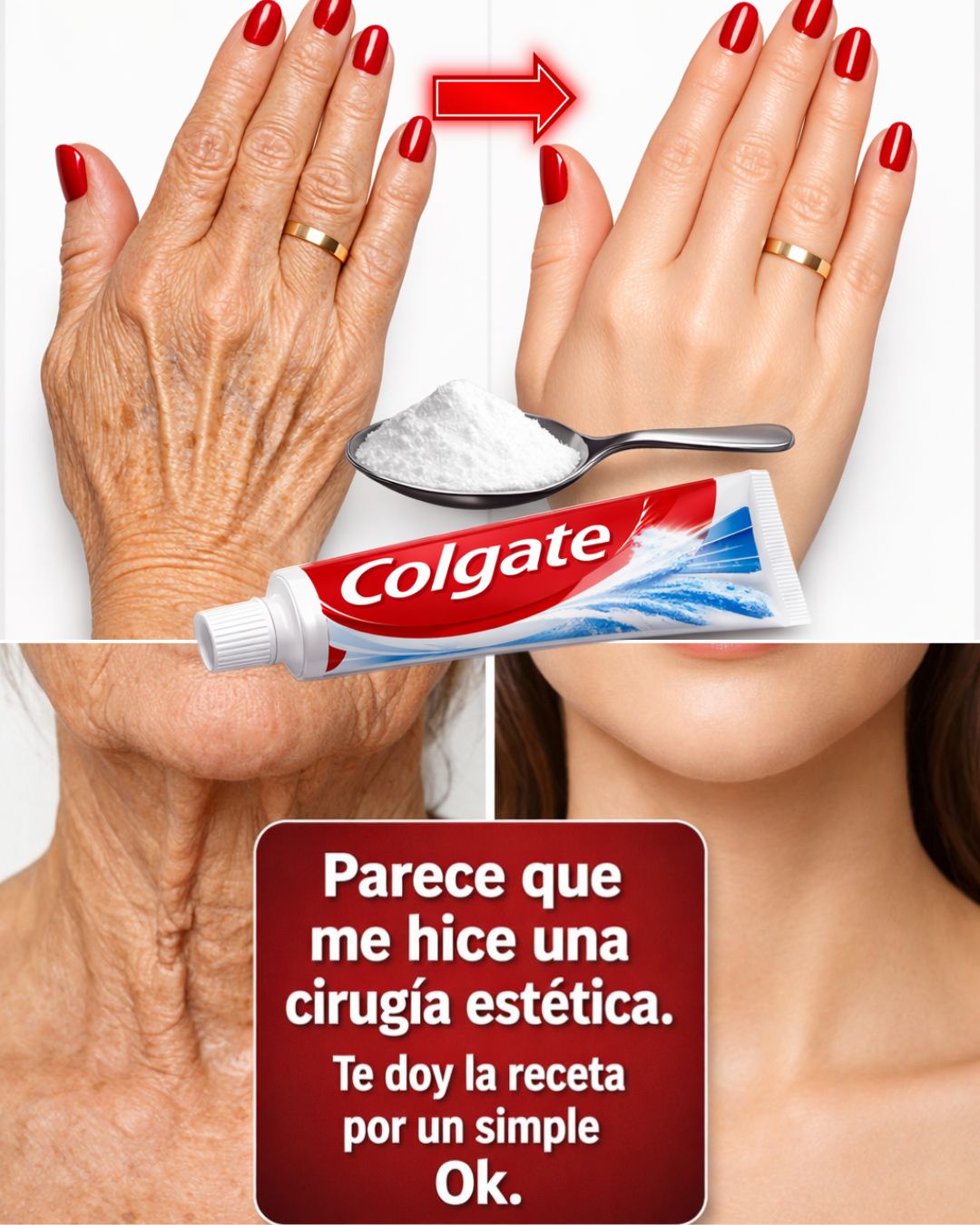 Parece que me hice una cirugía estética”: El remedio casero que muchas personas usan para mejorar la apariencia de arrugas y manchas en manos y brazos