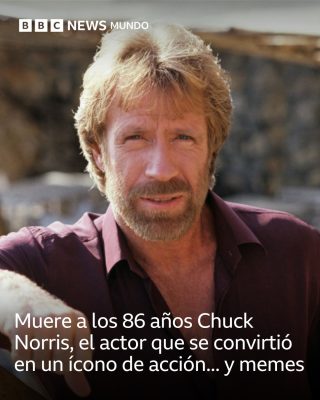 Muere a los 86 años Chuck Norris, el actor que se convirtió en un ícono de los héroes de acción