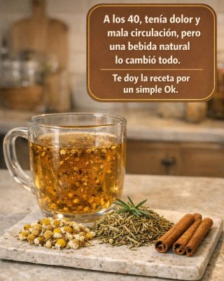 ¡Bebida Natural para Despedirte del Dolor Articular y Mejorar la Circulación!