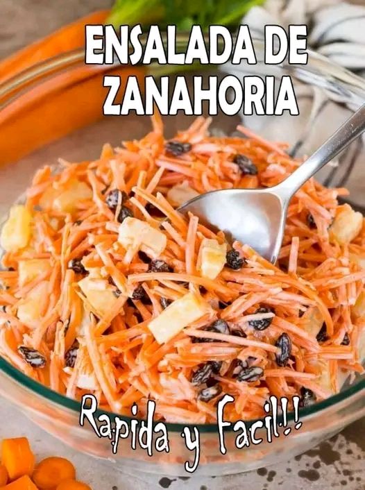Receta de Ensalada de Zanahoria Tropical: Una explosión de frescura y sabor