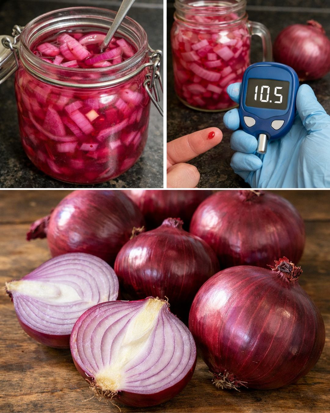 ¡Cebolla morada para bajar el azúcar en sangre!