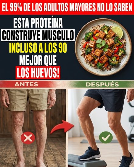 El Mejor Alimento para fortalecer las piernas y brazos en adultos mayores