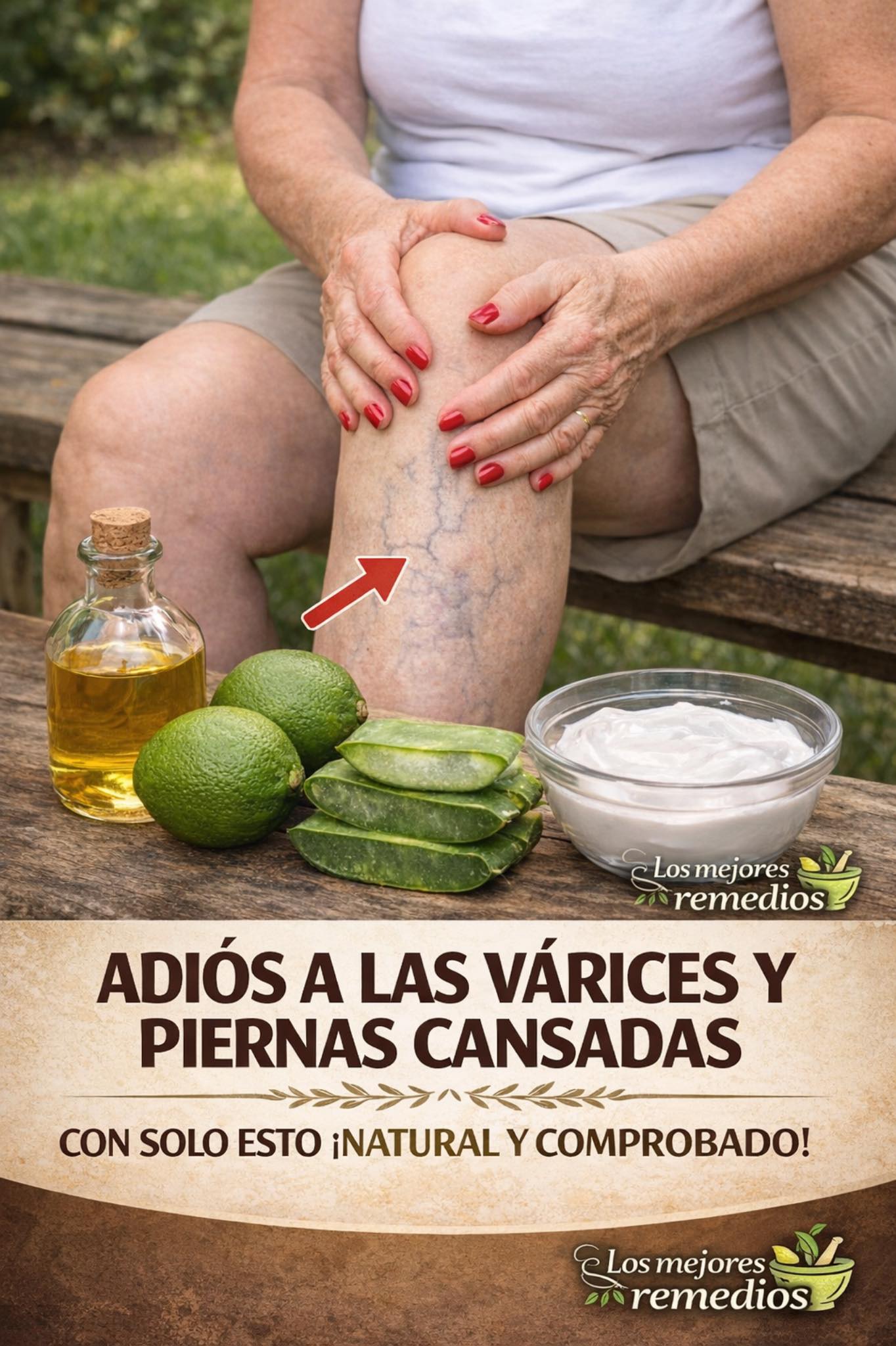 Adiós a las Varices y Piernas Cansadas de Forma Natural: Guía Completa + 3 Recetas Efectivas