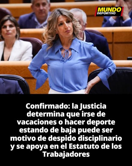 Confirmado: la Justicia determina que irse de vacaciones o hacer deporte estando de baja puede ser motivo de despido disciplinario y se apoya en el Estatuto de los Trabajadores