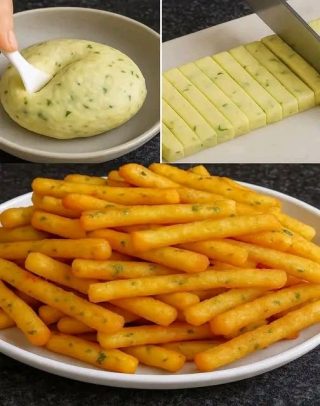 Palitos de Papa y Queso: Un Aperitivo que Encantará a Todos