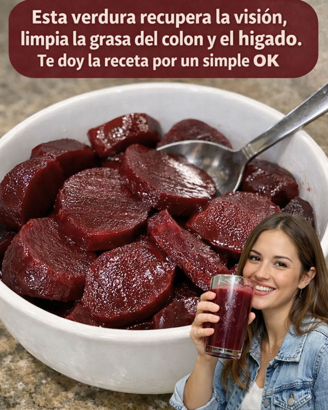 Batido Clásico para eliminar la Anemia y la Vista perfecta