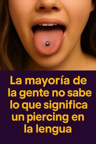 🔍 El piercing en la lengua: más que una moda 💬✨