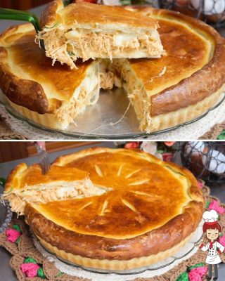 Tarta de Pollo con Queso: Una Delicia que Cruza Generaciones