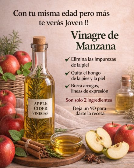 EL VINAGRE TE REJUVENECE