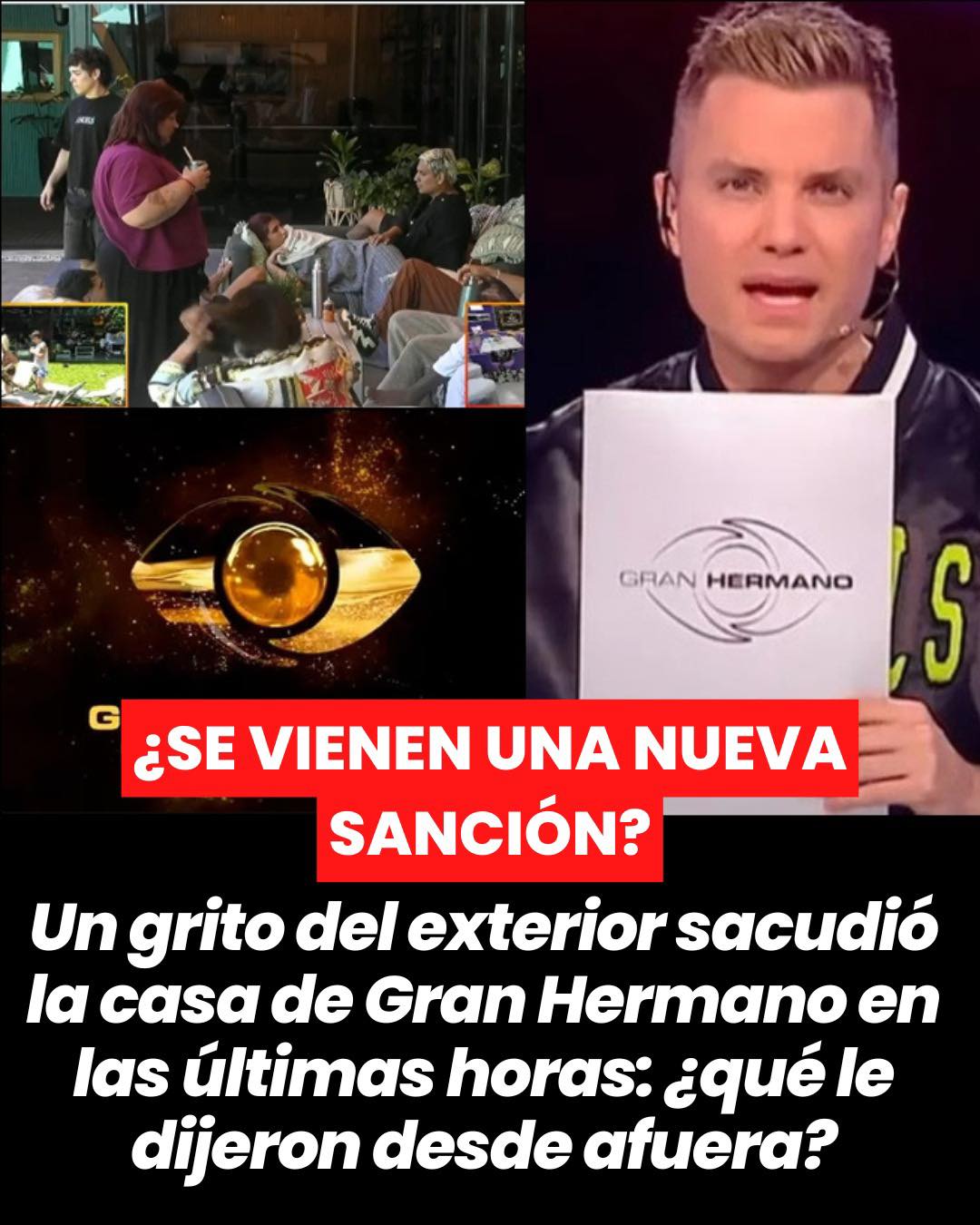 ¡Bomba! Un grito del exterior sacudió la casa de Gran Hermano en las últimas horas: ¿qué le dijeron desde afuera