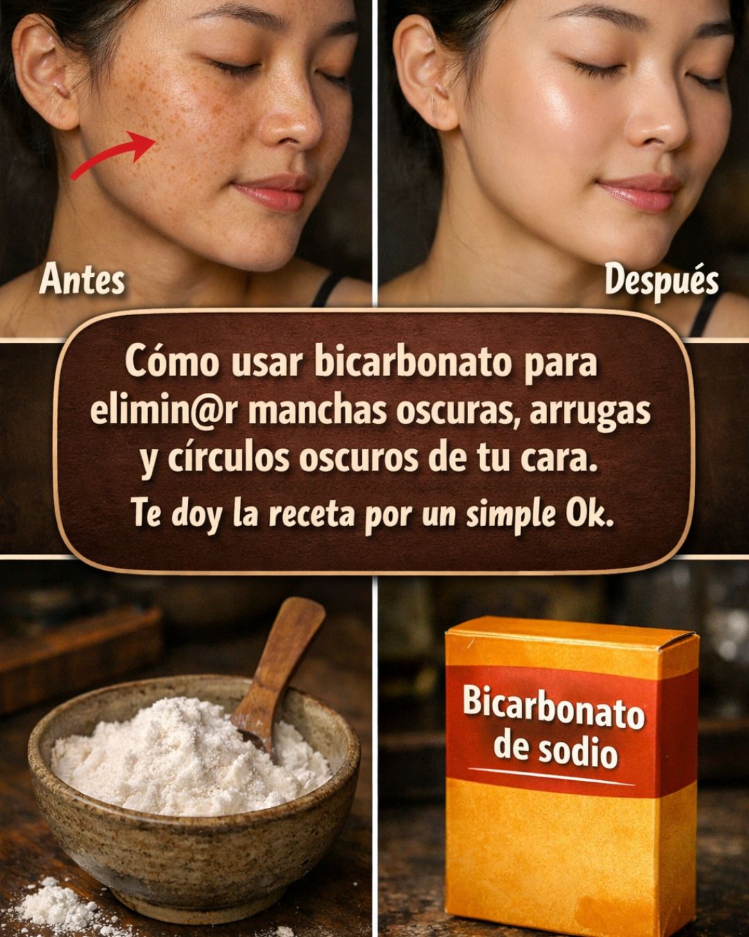 Bicarbonato de sodio en la cara: beneficios, riesgos y cómo usarlo de forma segura