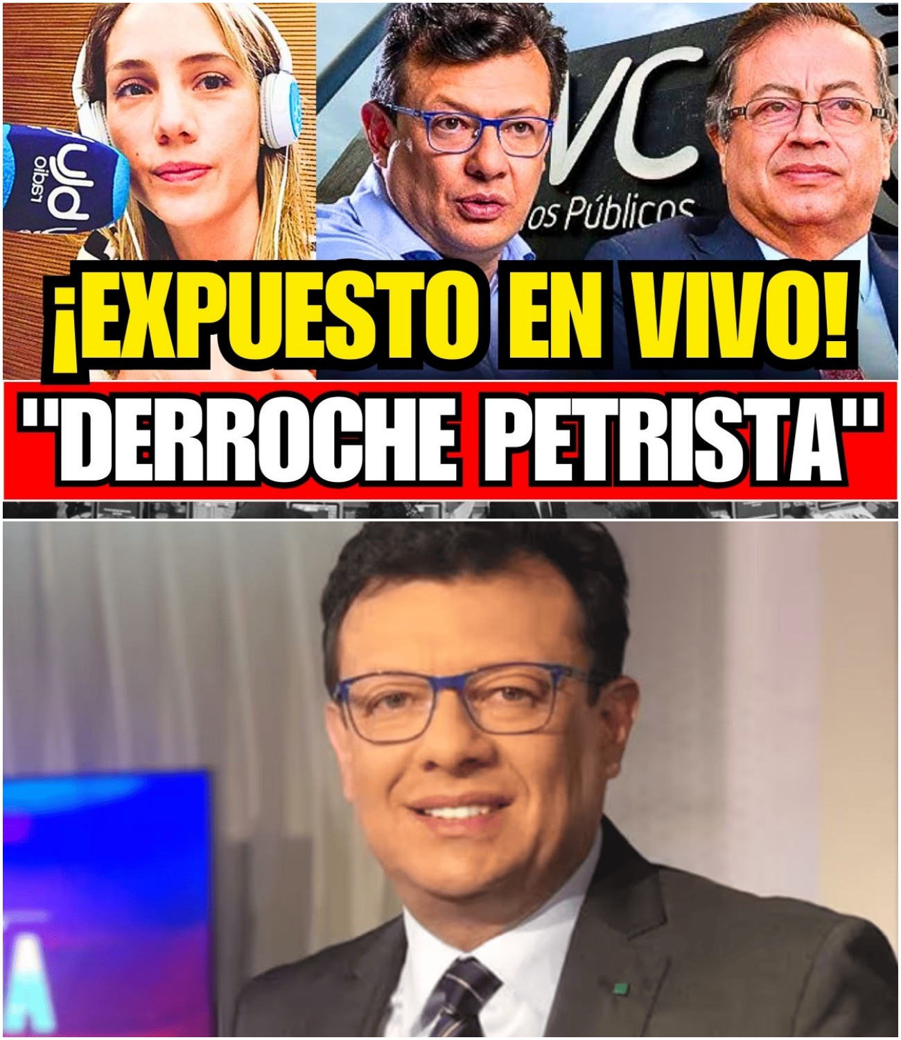 Hollman Morris bajo fuego: El tenso cara a cara con Camila Zuluaga por presunta corrupción y sesgo ideológico en RTVC