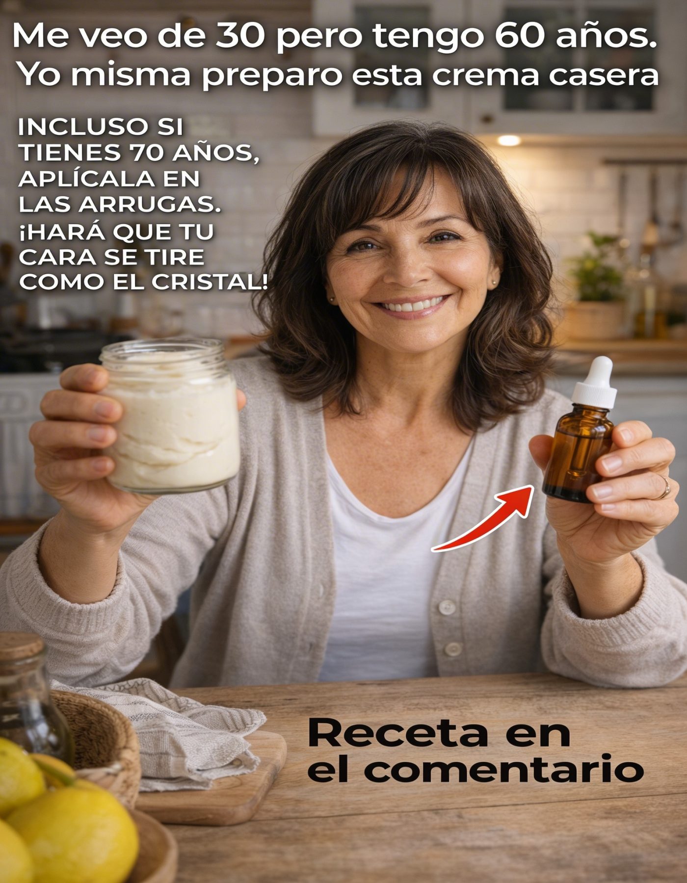 ¡La Crema Nocturna con Bicarbonato!