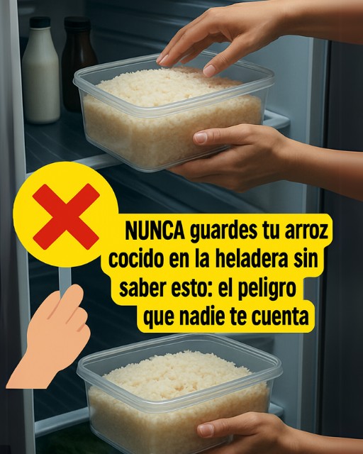 Nunca guardes tu arroz cocido sin saber esto ⚠️
