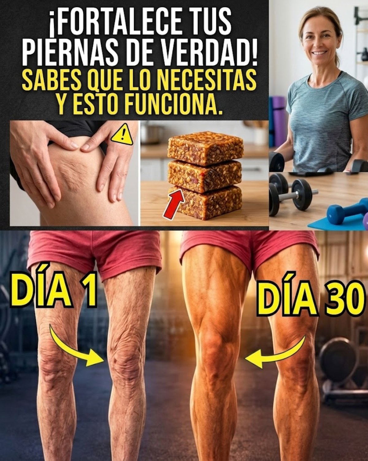 ¡Fortalece tus piernas de verdad!
