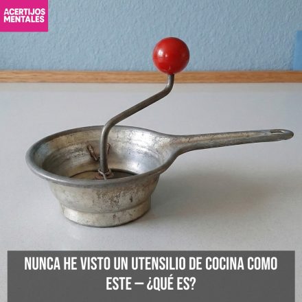 Un utensilio de cocina antiguo que casi nadie reconoce 😲 ¿Sabes qué es?