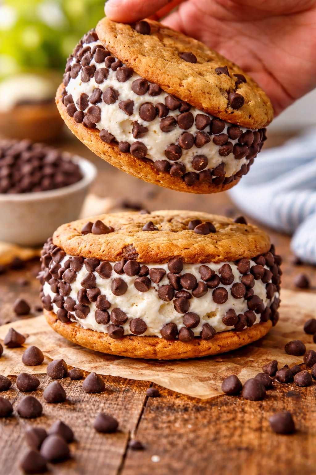 Sándwich de Galletas y Helado