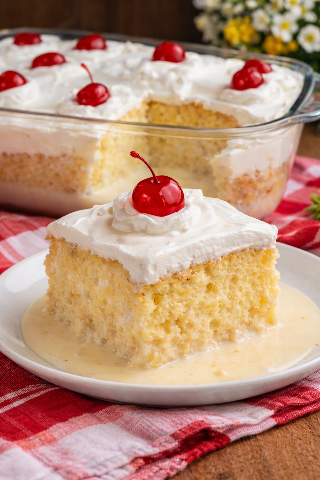 Tarta Tres Leches Esponjosa